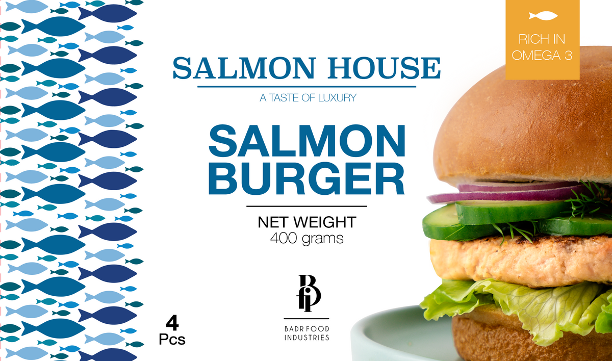 Salmon Burger Salmon House Egypt