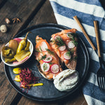 Open-Faced Smoked Salmon Sandwich