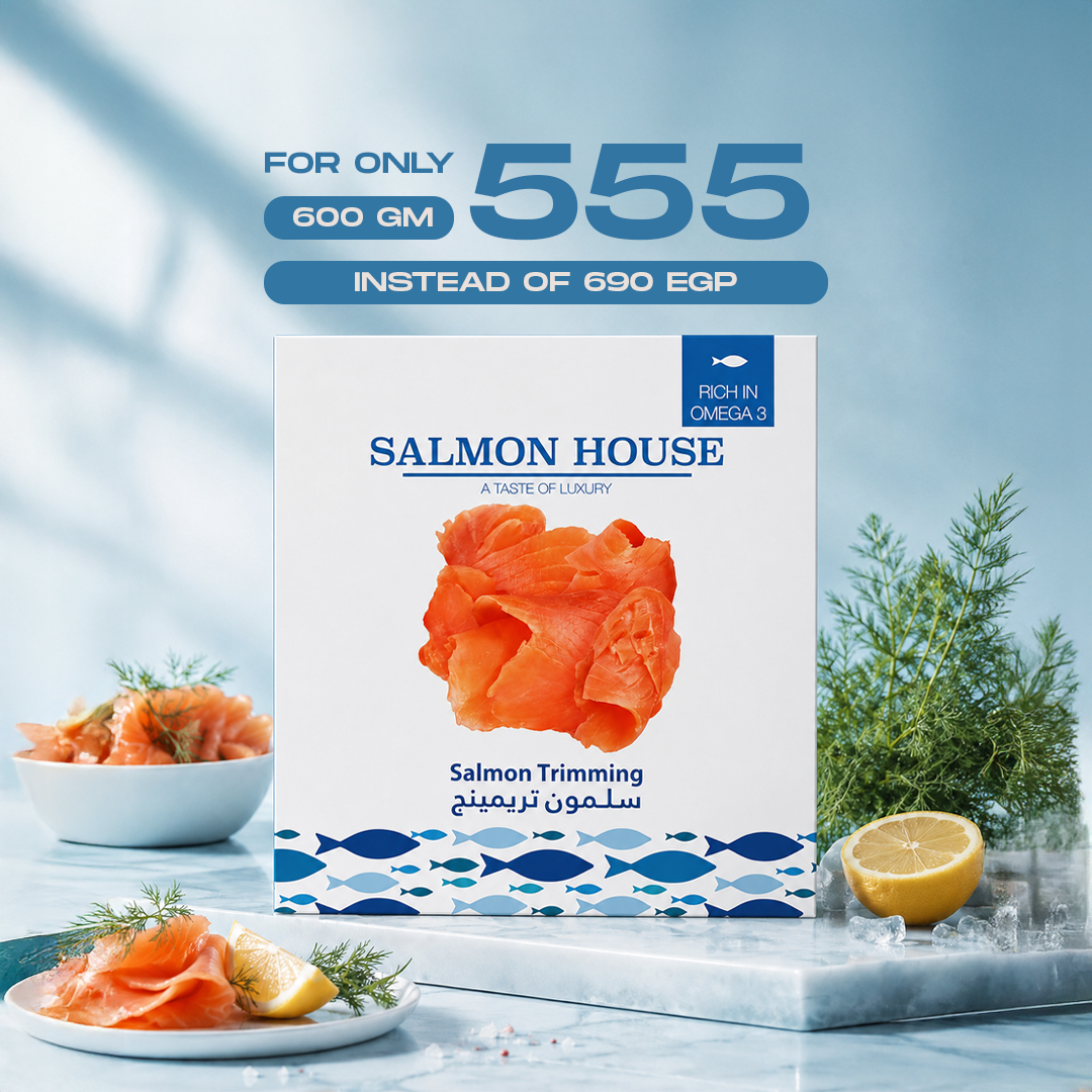 600 GM SMOKED SALMON TRIMMINGS