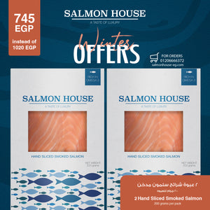 
                  
                    Load image into Gallery viewer, x2 sliced Smoked Salmon (200GM.)
                  
                