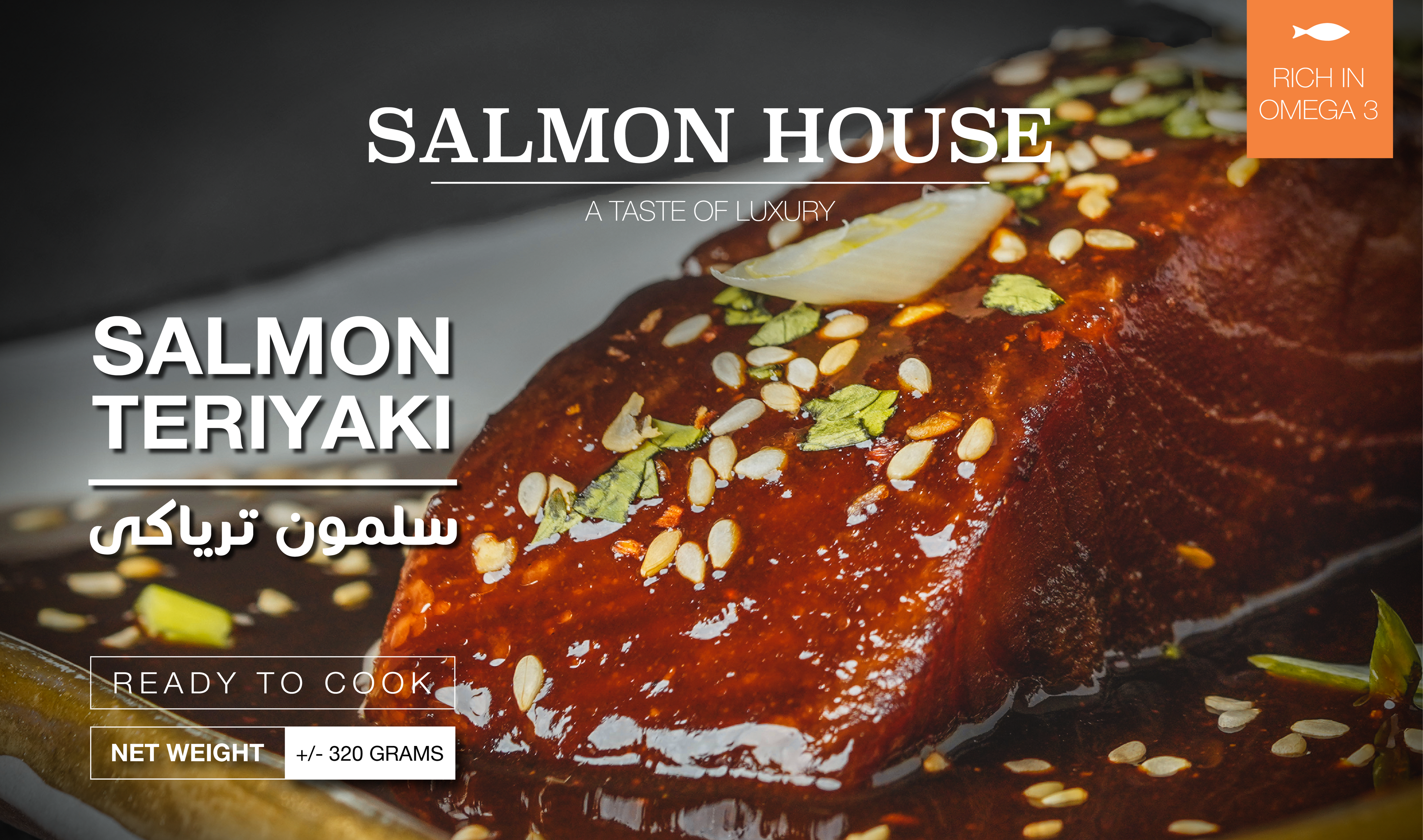 Salmon Teriyaki (±320GM)
