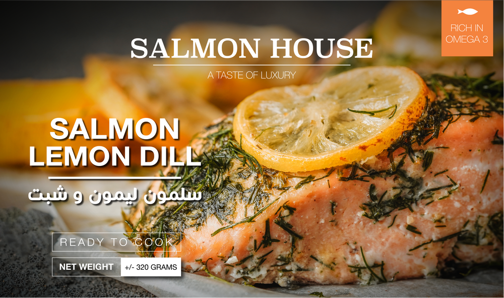 Salmon Lemon Dill (±320GM)