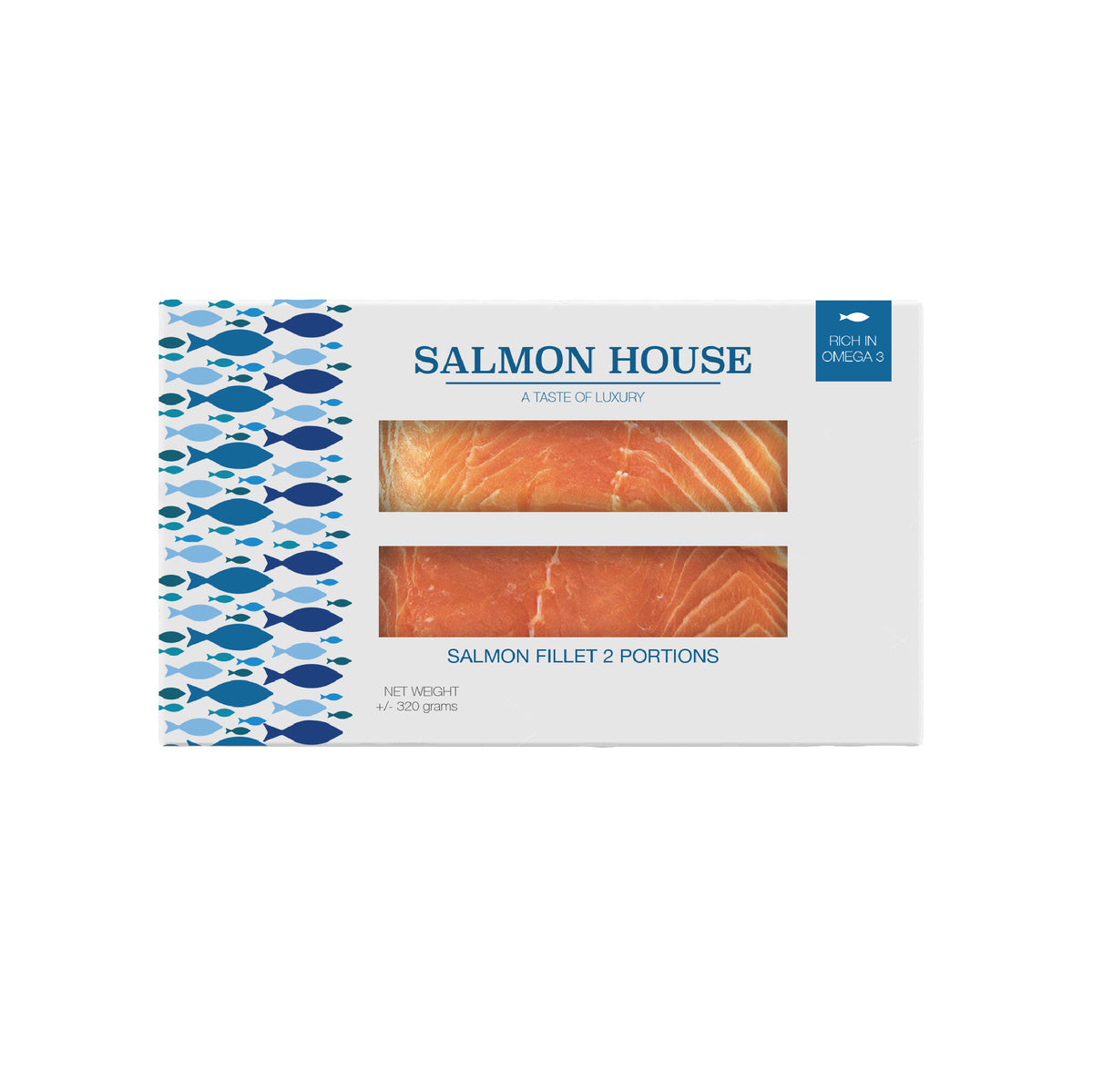 Salmon Fillet (320GM) Salmon House Egypt