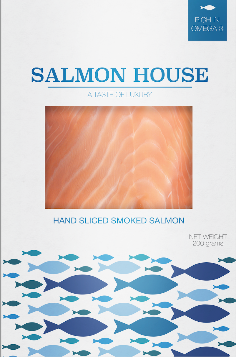 x2 sliced Smoked Salmon (200GM.)