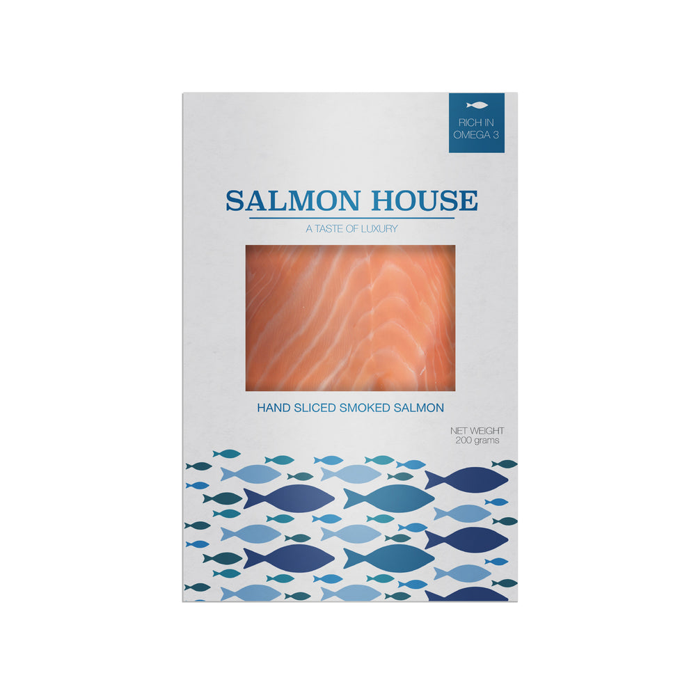 Sliced Smoked Salmon (200GM.)